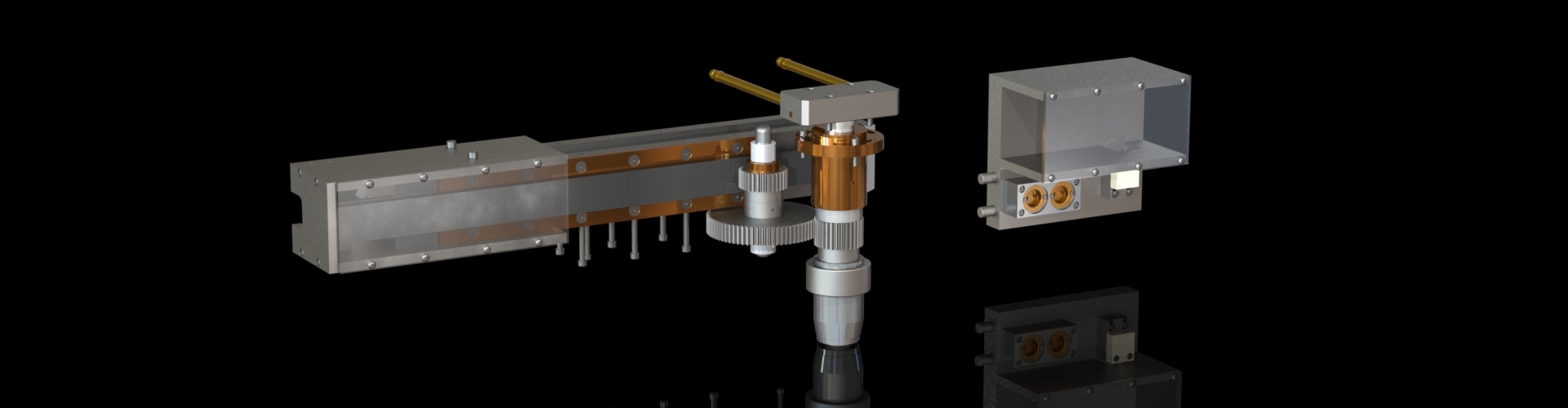 Unscrewing mechanism assembly.